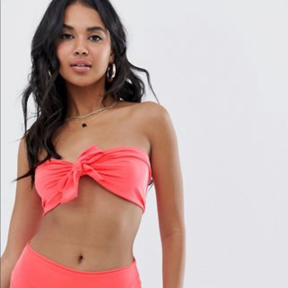 NWOT Coral Bikini Top - Picture 5 of 5